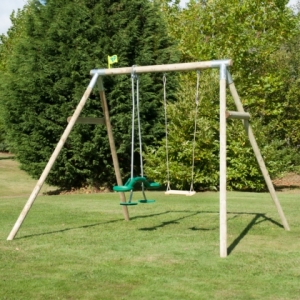 All Wooden Swing Frames - The Outdoor Toy Centre