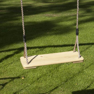 TP Wood Swing Seat - The Outdoor Toy Centre