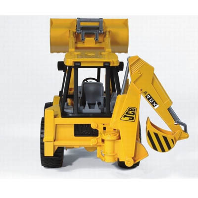 BRUDER 02428 JCB 4cx Backhoe Loader Construction Digger Toy Model Scale 1 16 for sale online 