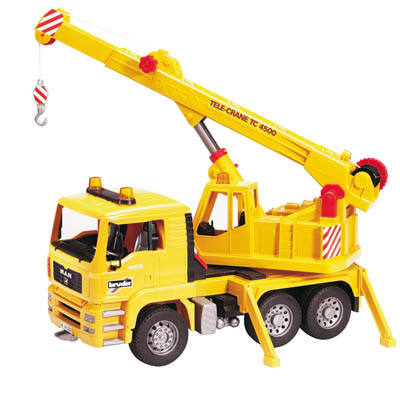 MAN Crane Truck - Bruder 02754 - The Outdoor Toy Centre