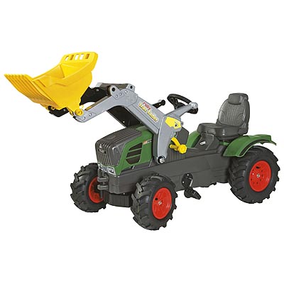 pedal tractor with loader