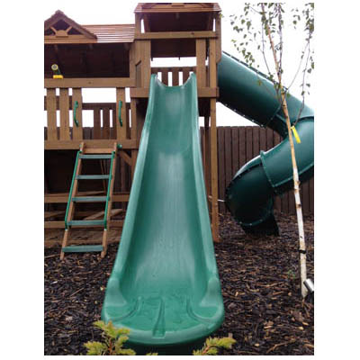 Swoosh Slide - 7ft high platforms - long wavy slide - The Outdoor Toy ...