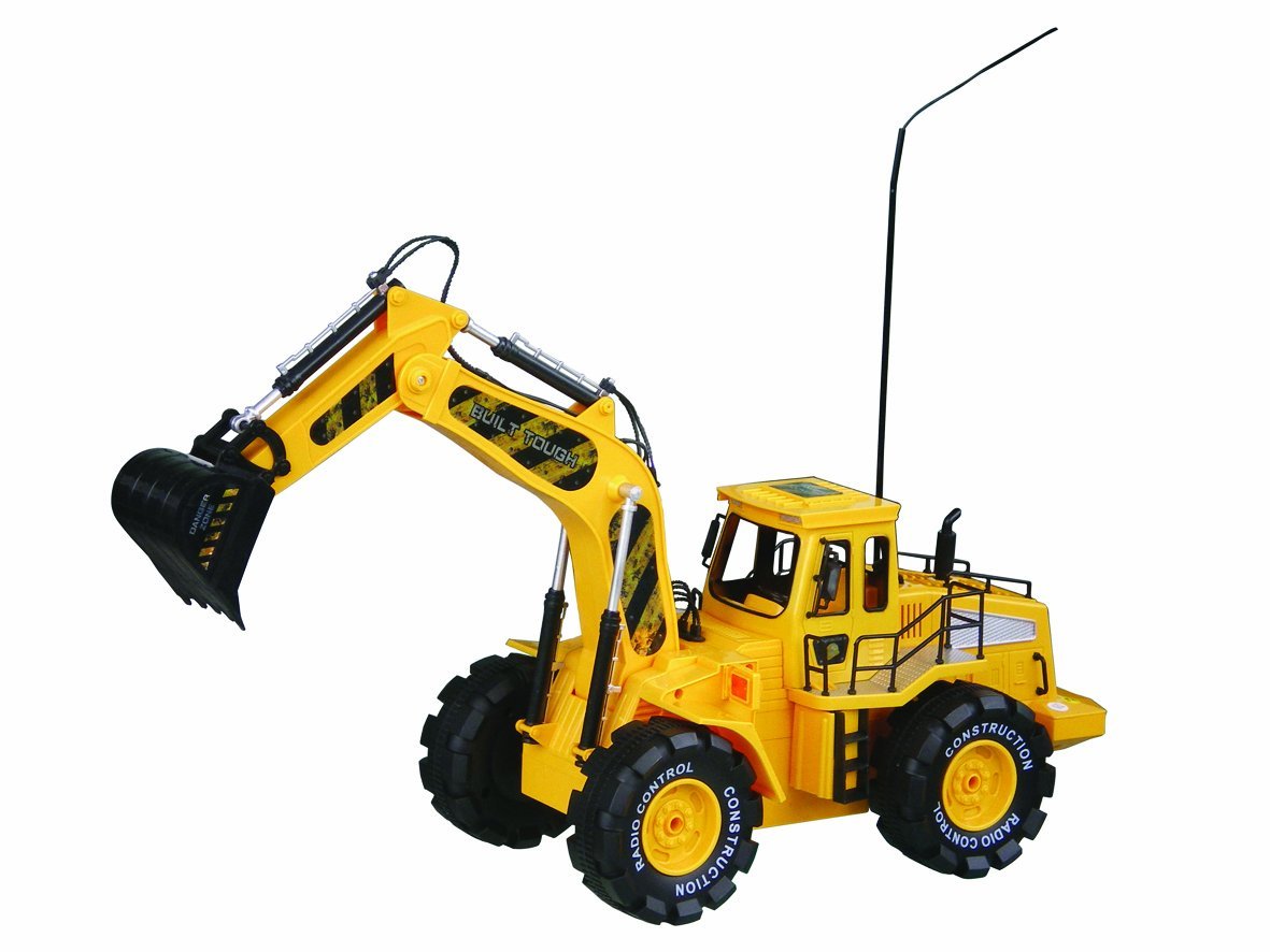 Remote Control Digger-Construction/Building site - fun RC toy digger