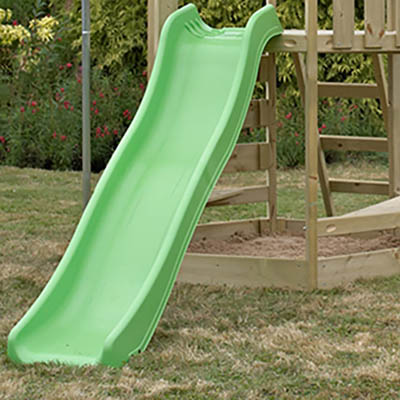TP Toys Castlewood Tower, Green Wavy Slide and Swings - The Outdoor Toy ...