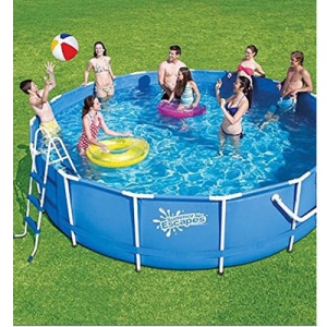 above ground family pool