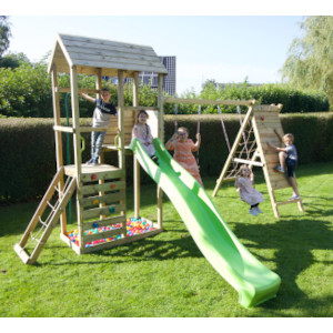 Childrens wooden on sale climbing frames